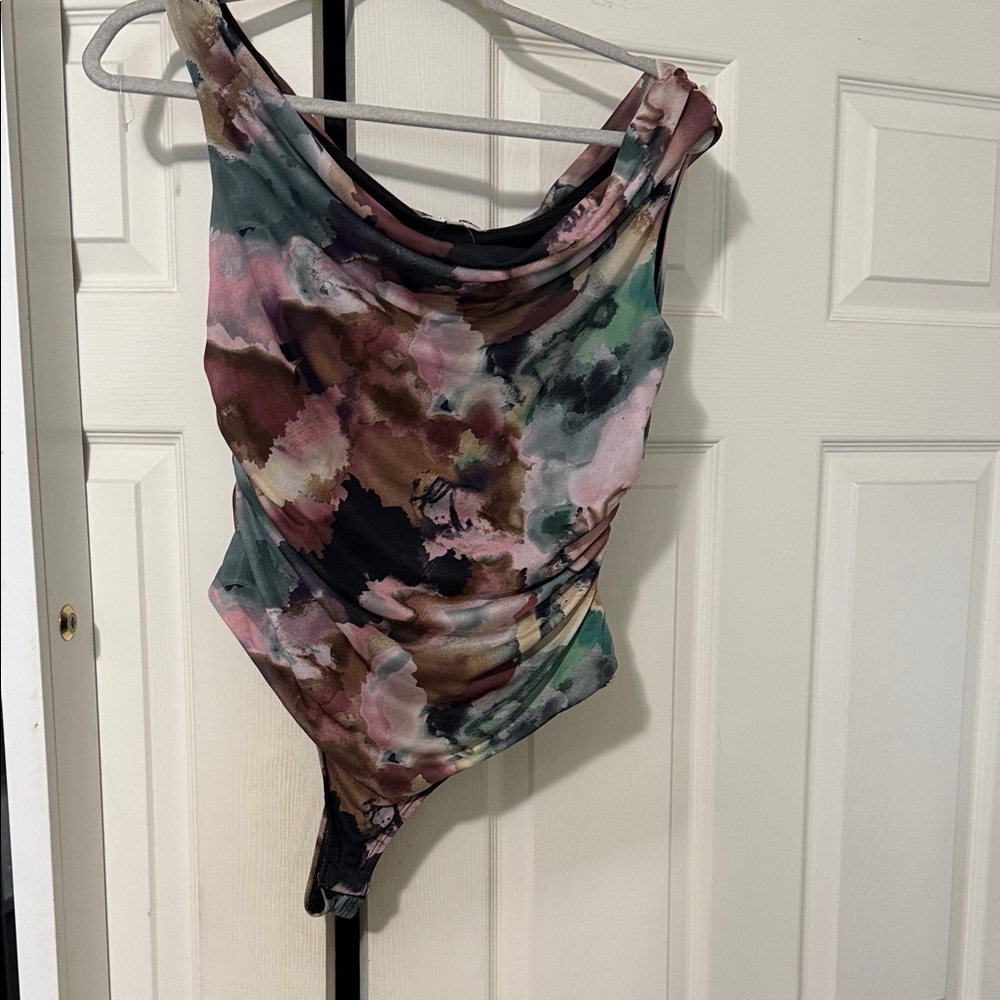 Fashion Nova Multicolor Bodysuit